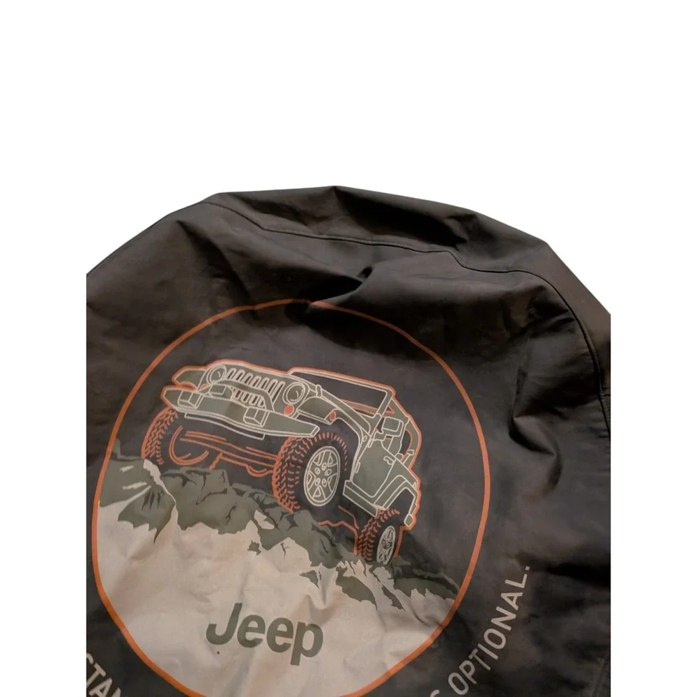 07-18 Jeep Wrangler Cloth Spare Tire Cover Fun Factory Mopar New OEM